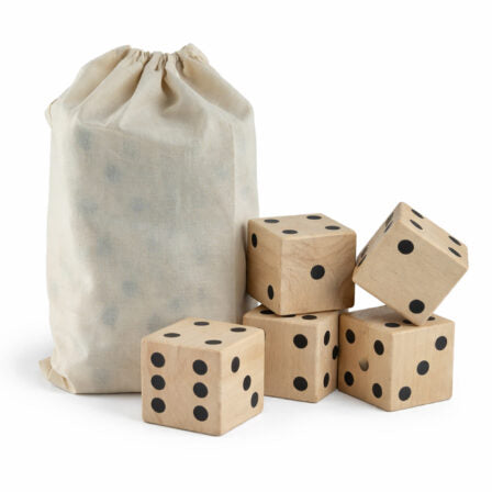 Wooden Yard Dice set  - PT012