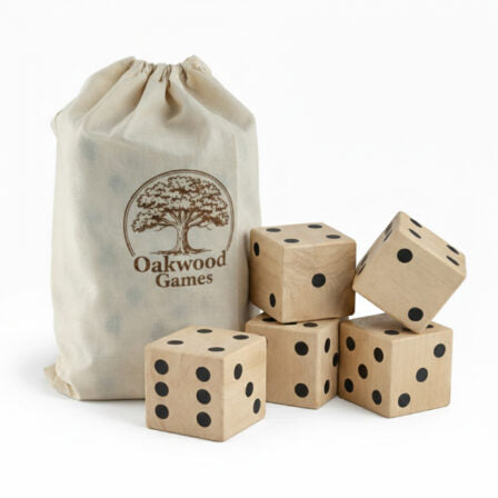 Wooden Yard Dice set  - PT012