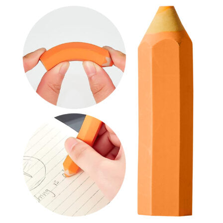 Pencil Shaped Rubber Eraser  - RB002