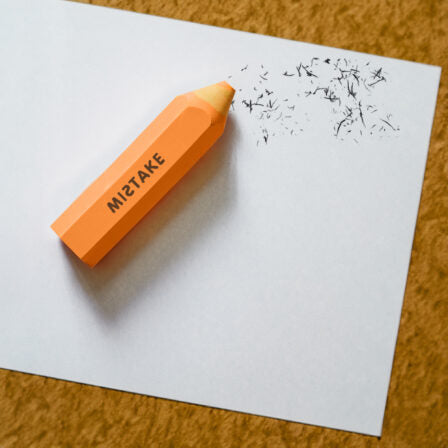Pencil Shaped Rubber Eraser  - RB002