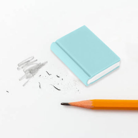 Book Shaped Rubber Eraser  - RB006