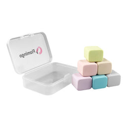 Happy Cube Rubber Eraser Set  - RB008
