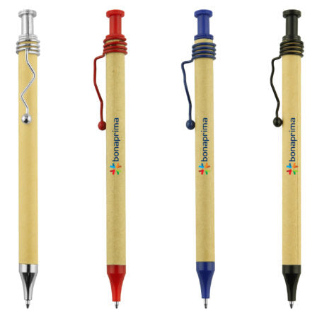 Spiral Recycled Cardboard Pen - RCP002