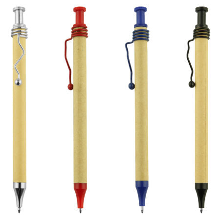 Spiral Recycled Cardboard Pen - RCP002