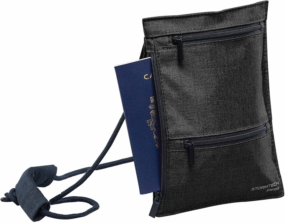 Cupertino RFID Passport Sling
