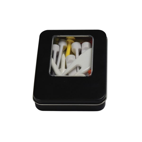 Rectangular Golf Accessories Tin Black