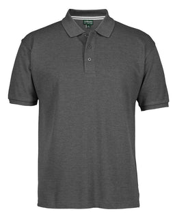 C of C PIQUE POLO CHARCOAL MARLE - 2XS