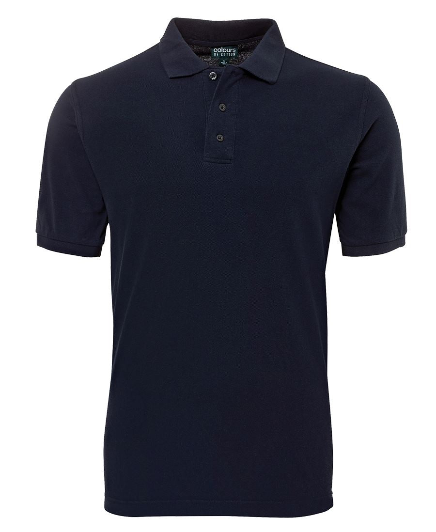 C of C PIQUE POLO CHARCOAL MARLE - 2XS