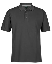 C of C PIQUE POLO CHARCOAL MARLE - 2XS