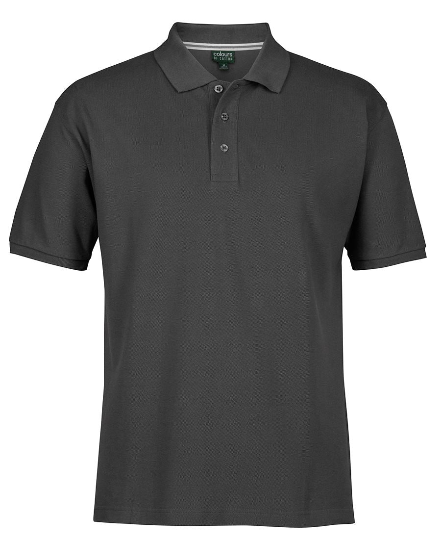 C of C PIQUE POLO CHARCOAL MARLE - 2XS