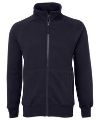 C of C FULL ZIP FLEECY BLACK -2XS