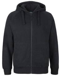 C of C KIDS FULL ZIP FLEECY HOODIE BLACK