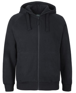 C of C KIDS FULL ZIP FLEECY HOODIE BLACK