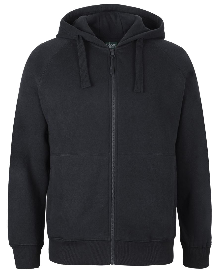 C of C KIDS FULL ZIP FLEECY HOODIE BLACK