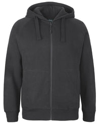 C of C KIDS FULL ZIP FLEECY HOODIE BLACK