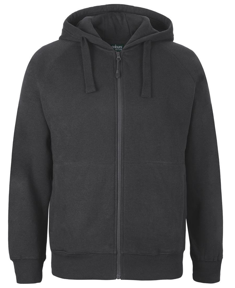 C of C KIDS FULL ZIP FLEECY HOODIE BLACK