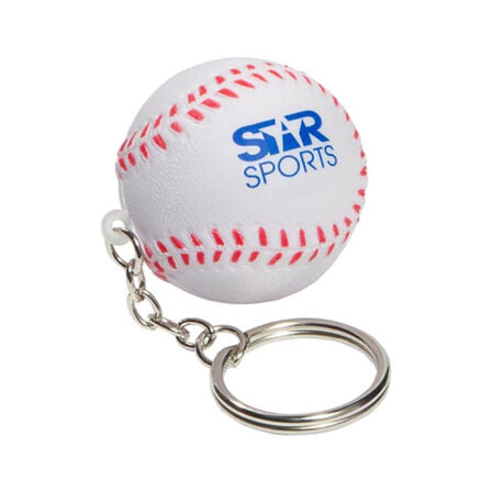 Stress Baseball Key Ring  - SKR014