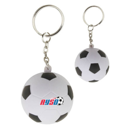 Stress Soccer Ball Key Ring  - SKR015