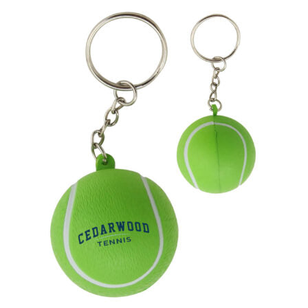 Stress Tennis Ball Key Ring  - SKR016