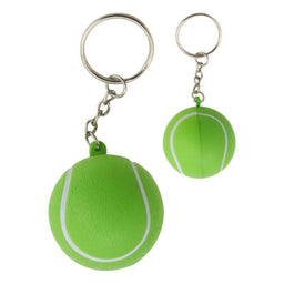 Stress Tennis Ball Key Ring  - SKR016