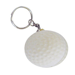 Stress Golf Ball Key Ring  - SKR017