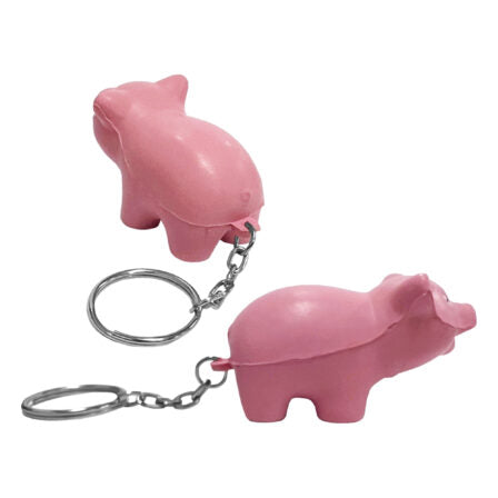 Stress Pig Key Ring  - SKR019
