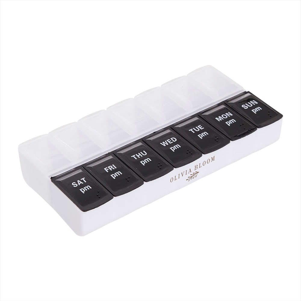 Recycled AM/PM Pill Case
