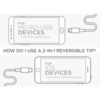 Route Light Up Logo 3-In-1 Cable