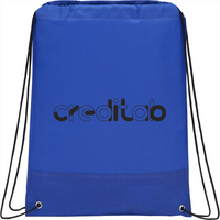 Crossweave Heat Sealed Drawstring Bag
