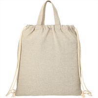 Recycled Cotton Drawstring Bag