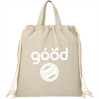 Recycled Cotton Drawstring Bag