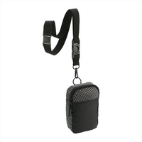 Grid Lanyard Phone Pouch