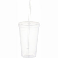 Iceberg 470ml Tumbler w/ Straw