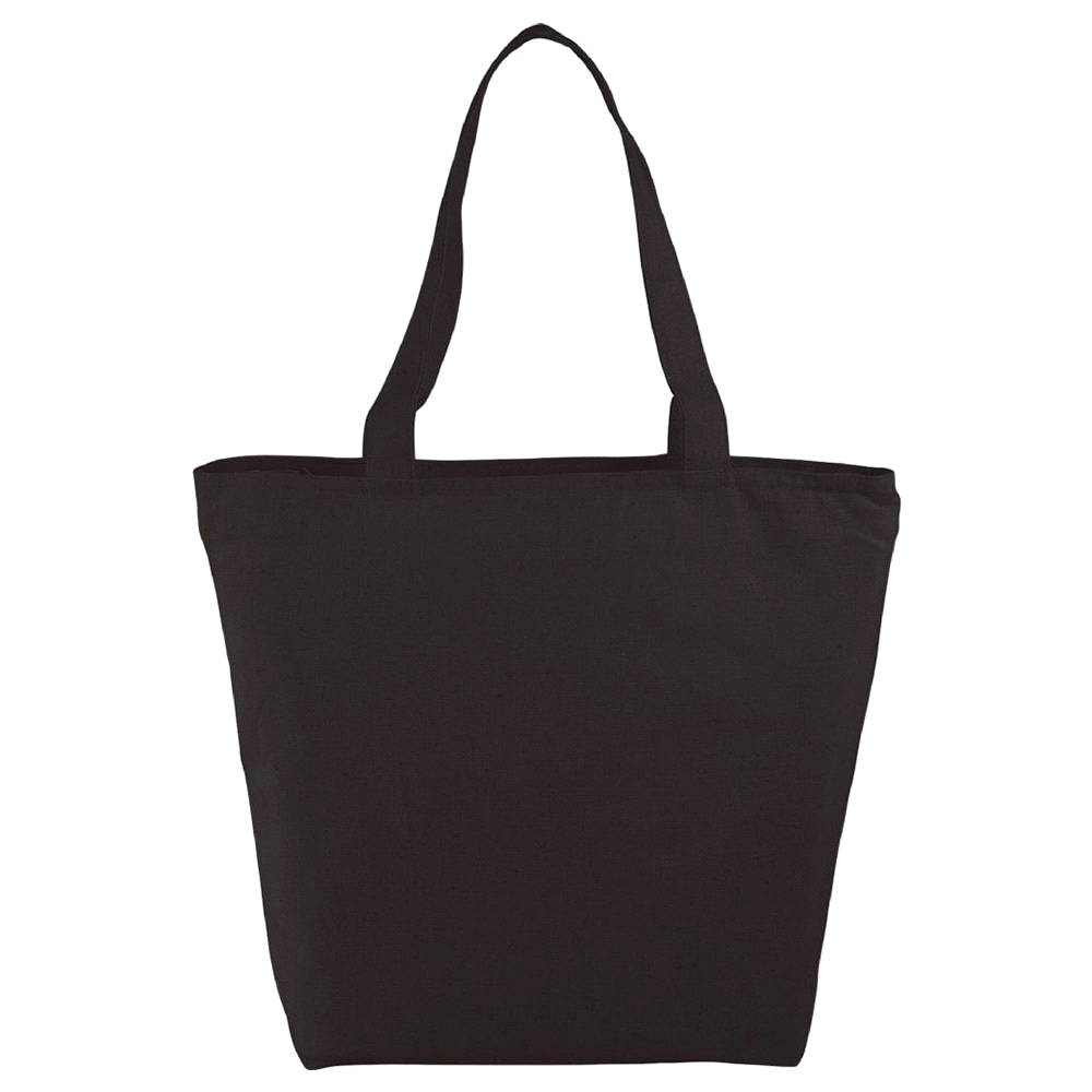 Cotton Maine Zippered Tote 15L