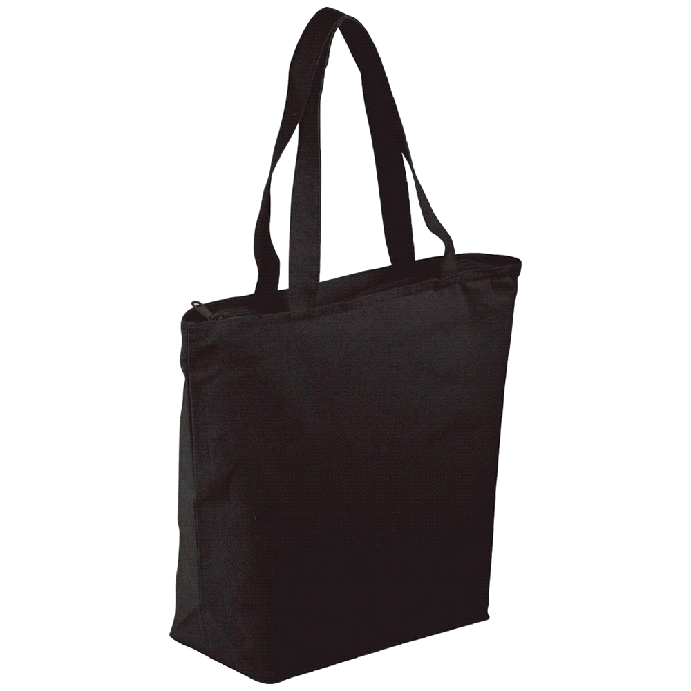 Cotton Maine Zippered Tote 15L