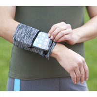 Cooling Heathered Wrist Band w/ Pocket