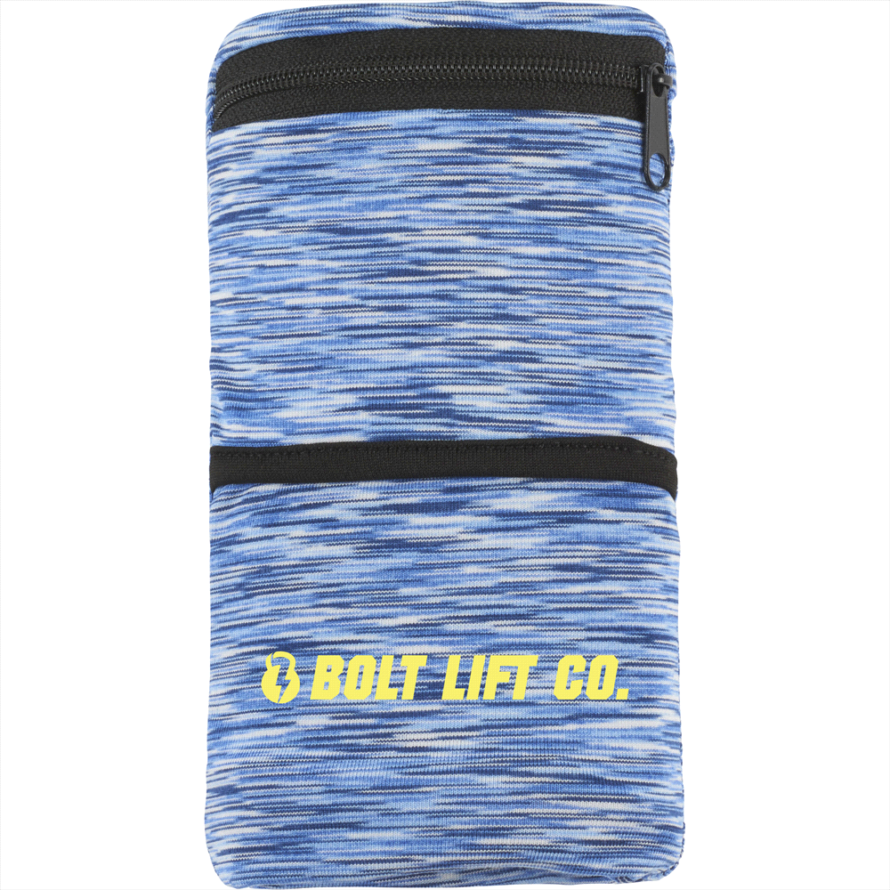 Cooling Heathered Wrist Band w/ Pocket