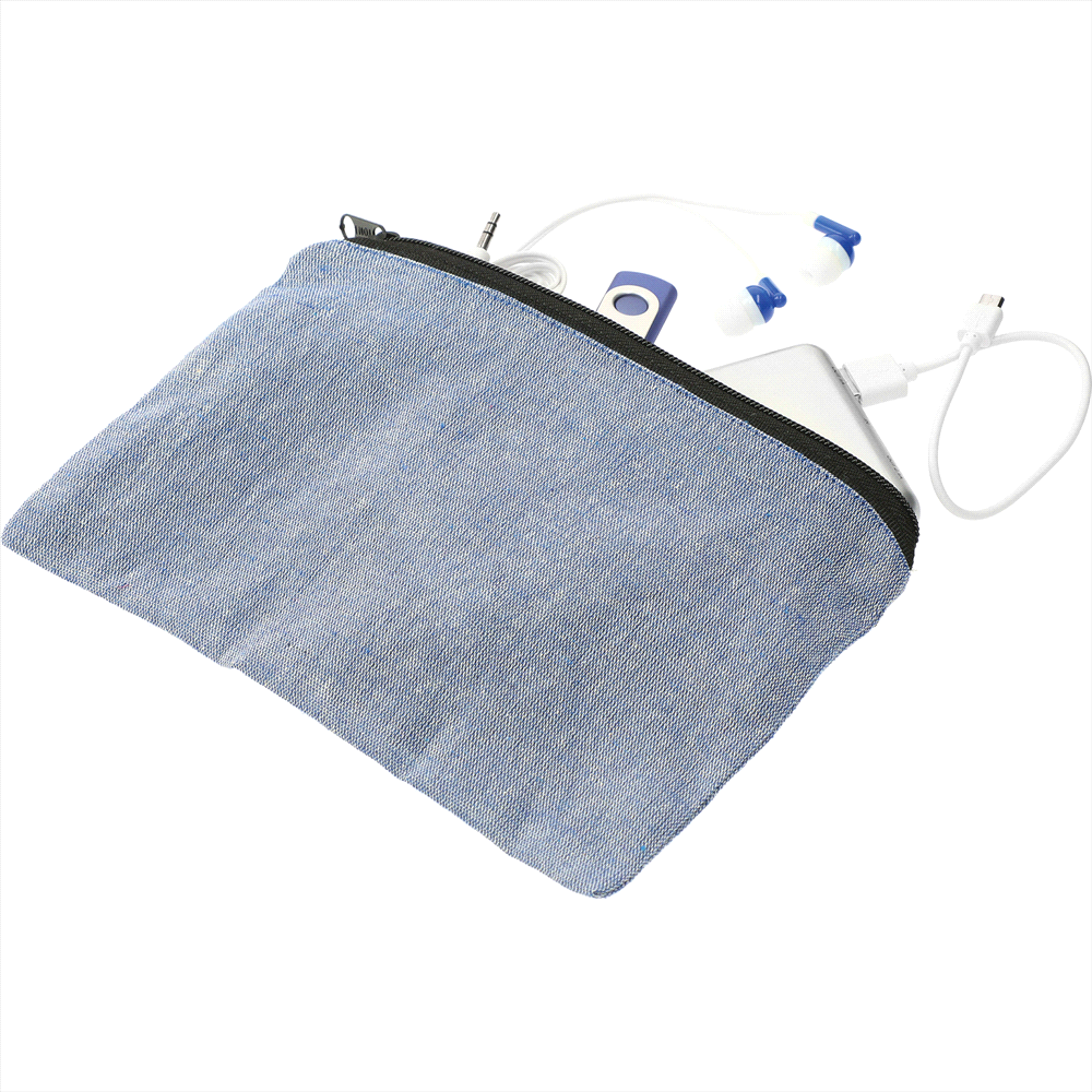 Recycled Cotton Twill Pouch