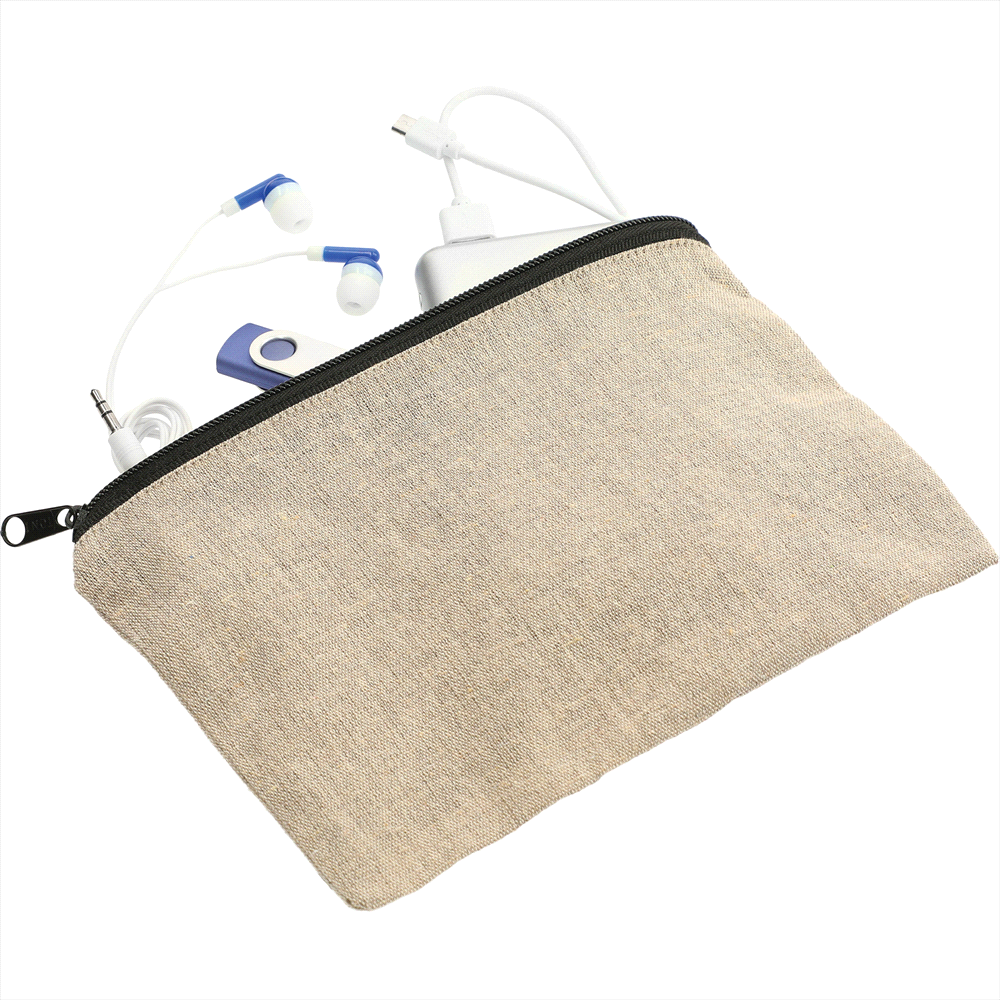 Recycled Cotton Twill Pouch