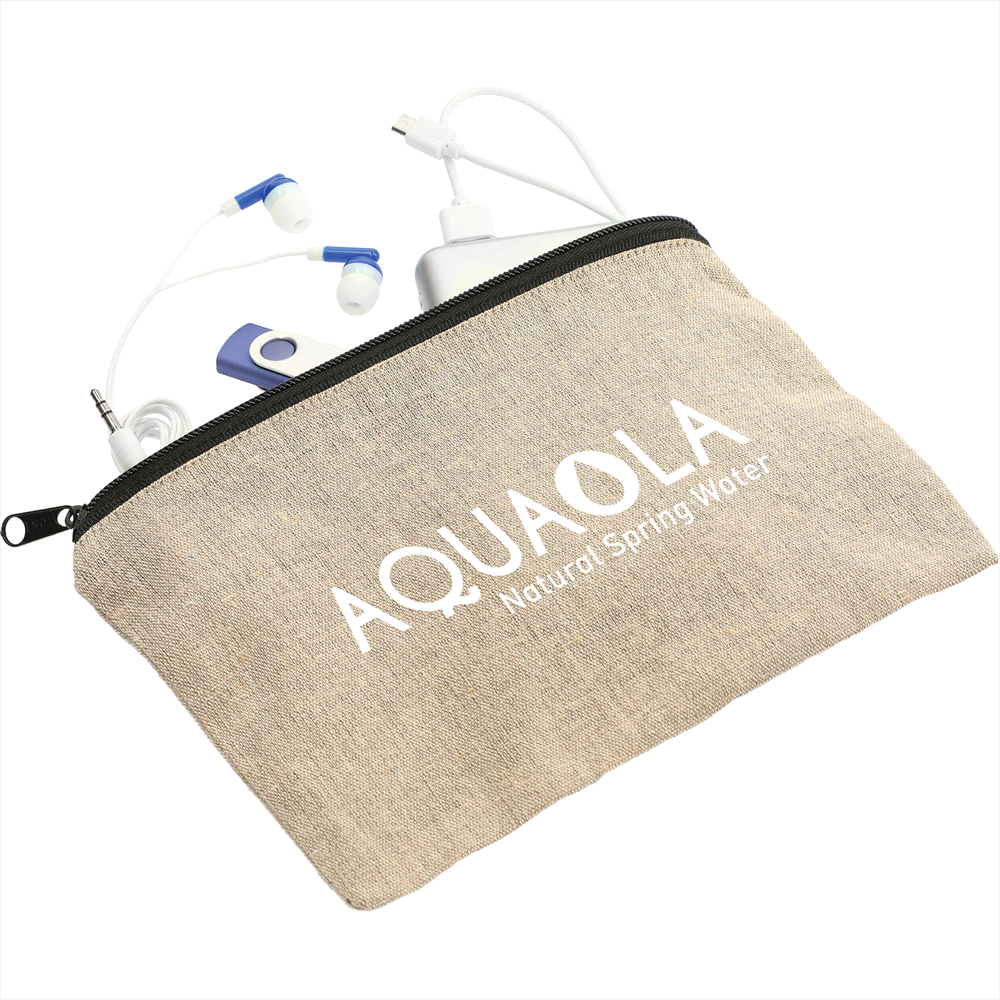 Recycled Cotton Twill Pouch