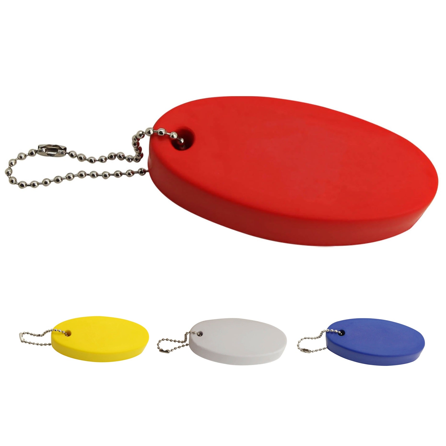 Oval Stress Shape Keyring