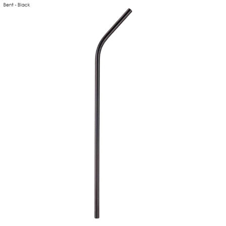 Stainless Steel Straw 6mm x 215mm  - STW004