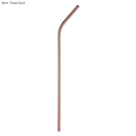 Stainless Steel Straw 6mm x 215mm  - STW004