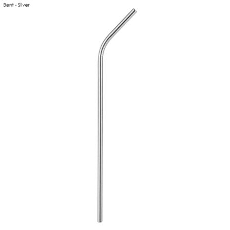 Stainless Steel Straw 6mm x 215mm  - STW004