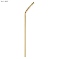 Stainless Steel Straw 6mm x 266mm  - STW005