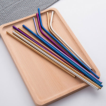Stainless Steel Straw 6mm x 266mm  - STW005