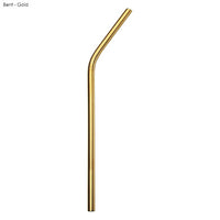 Stainless Steel Straw 8mm x 215mm  - STW006
