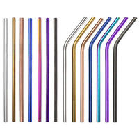 Stainless Steel Straw 8mm x 215mm  - STW006