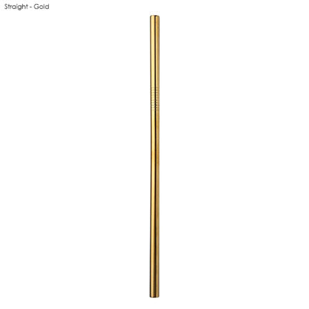 Stainless Steel Straw 8mm x 215mm  - STW006