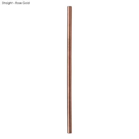 Stainless Steel Straw 8mm x 215mm  - STW006
